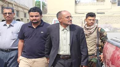 رئيس نيابة استئناف شمال عدن يتفقد السجن المركزي بالمنصورة